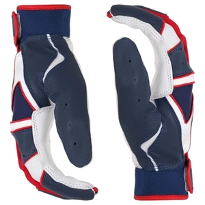 Gants de frappeur de baseball personnalisés avec logo, design professionnel, durables, pour gaucher, en cuir, pour hommes, vente en gros OEM - Product Image 6