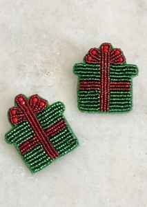 Trendy Handmade Embroidery Seed Beaded Snowman Drop Earrings Wedding Party Gifting Stylish Ear <b>Accessories</b> Hoop - Product Image 2