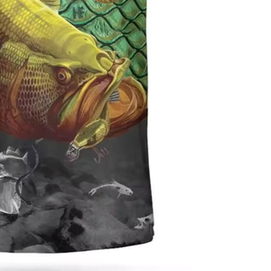 เสื้อโปโลตกปลาแขนยาวคุณภาพเยี่ยม พิมพ์โลโก้ตามสั่ง ผ้าโพลีเอสเตอร์ 100% ป้องกันรังสียูวี 50 แห้งเร็ว น้ำหนักเบา ระบายอากาศดีเยี่ยม สำหรับผู้ชาย - Product Image 6