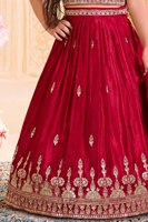 Robe Lehenga Choli pour filles, brodée de fleurs, 100% coton, tenue de fête ethnique, jupe évasée, sans manches, deux pièces, taille naturelle