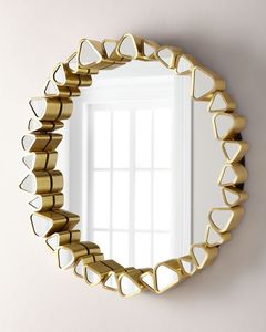 Premium Decorative Metal Wall <b>Mirror</b> Handmade Designer Frame For Contemporary Living Room Wall Decoration Ideas - Product Image 6