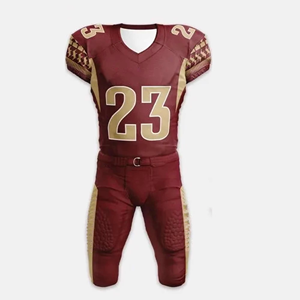 Conjunto de Uniforme de Fútbol Americano, Diseño Personalizado para Equipos, Tallas Grandes, Ropa Deportiva Transpirable de Manga Corta - Product Image 2