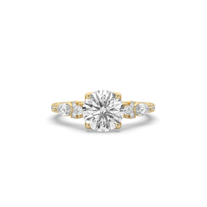 Bague Solitaire Élégante et Légère en Argent 925 avec Diamant de Laboratoire Rond Brillant de 2,53 Carats, Style Unique, Bijou de Mariage - Product Image 6