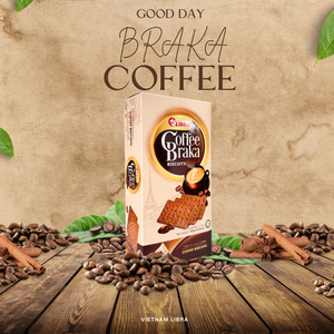 Savory Coffee BRAKA Coffee Crispy Sweet <b>Biscuits</b> 150g | ODM Bulk From Factory Directly - Product Image 1