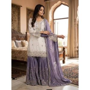 Accesorios de Vestimenta, Accesorios Étnicos, Indios, Pakistaníes, Presentando Nuevos Salwar Kameez Pakistaníes Listos para Usar para Mujer, Modernos - Product Image 1