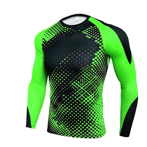 Rashguard en Spandex et Nylon à Séchage Rapide pour Hommes, Idéal pour le MMA, le BJJ et le Surf – Meilleure Vente, Prix le Plus Bas, Rashguard Adulte pour Hommes - Product Image 3