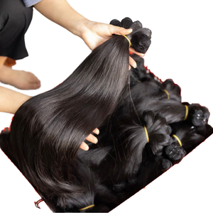 Extensions de cheveux humains vierges 100% naturels, non traités, de type Temple Remy, provenant d'un seul donneur, écologiques, de luxe, cheveux indiens, 100 grammes - Product Image 5