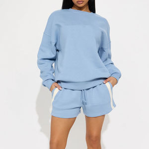 Sweat-shirt pour femme avec logo personnalisé, manches longues, en coton, pull d'hiver, style décontracté, tricoté, tendance - Product Image 1