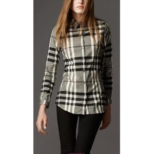 Camisa de Manga Larga Rosa Sólida Informal y Holgada de Alta Calidad para Mujer, Camisa de Oficina de Moda de Poliéster para Otoño, Proveedor de BD - Product Image 4