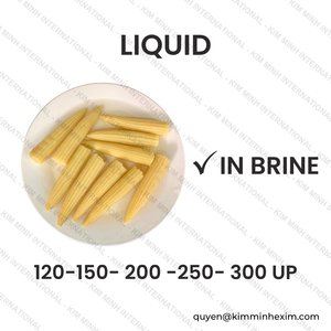 Maíz enlatado en salmuera Kim Minh International 560g A10, premium, listo para comer, con una vida útil de 24 meses - Product Image 3