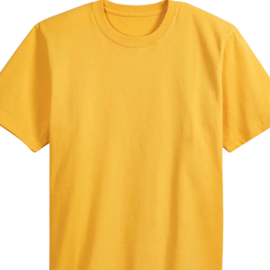 T-shirt décontracté à col rond pour homme, manches courtes, coupe classique, minimaliste, basique, pour tous les jours, vente en gros, personnalisé, en jersey de coton - Product Image 3