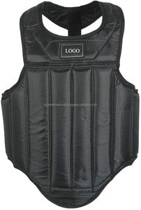 Protège-poitrine pour boxe, protection du corps, MMA Muay thaï, pour Arts martiaux, d'entraînement, protection de la poitrine et du ventre - Product Image 3