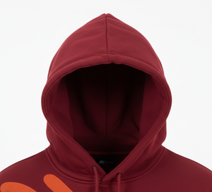 Sweat-shirts à capuche surdimensionnés en coton, respirants, chauds et épais, style hip-hop vintage, fabriqués en usine, services OEM - Product Image 4