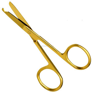 กรรไกรผ่าตัดทองคำ World Precision Surgical รุ่น Spencer Stitch สำหรับตัดไหมเย็บแผล ทำจากทังสเตนคาร์ไบด์ ชุดอุปกรณ์ผ่าตัด ได้รับการรับรองมาตรฐาน CE ระดับ Class I - Product Image 2