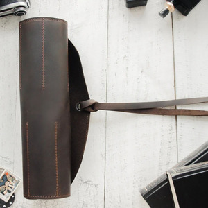 OEM leather <b>tool</b> <b>roll</b> organizer bags wholesale bulk supplier premium handmade portable storage export quality for sale - Product Image 2