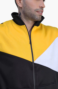 Nuevo Conjunto Deportivo para Hombre con Bloques de Color, Sudadera con Cremallera Completa y Bolsillos Laterales, y Pantalones a Juego, Ropa Deportiva para Otoño - Product Image 5
