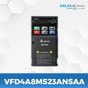 Delta MS300 VFD4A8MS23ANSAA ไดรฟ์ปรับความถี่ 3 เฟส 400V สำหรับระบบอัตโนมัติในอุตสาหกรรม - Product Image 1