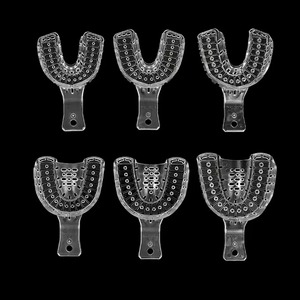BAFA SURGICAL INSTRUMENTS Bandeja de Impresión para Implantes Dentales S/M/L, Soporte de Dientes de Plástico de Alta Temperatura, Material para Herramientas Dentales - Product Image 2
