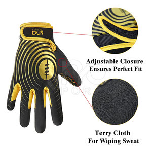 High Grip Gaelic Gloves Durable Gaelic Gloves With Anti <b>Slip</b> Surface And Comfortable Inner Padding - Product Image 3