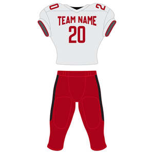 Maillots de football américain respirants personnalisés 2025 pour adultes, grande taille XL, 100 % polyester, manches courtes, vente en gros - Product Image 5