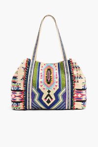 Bolso de mano de macramé de lujo para mujer, tejido con cuerda de algodón, bolso de diseñador para viajes, compras y uso casual. - Product Image 1