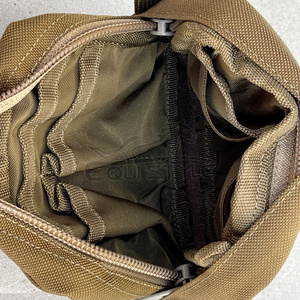 MOLLE Pouches Bulk Coyote Brown <b>Canvas</b> Modular Utility Organizer Durable EDC Carry Hunting Camping Survival Gear Pouch OEM - Product Image 3
