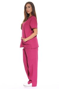 Nursing <b>Scrub</b> <b>Sets</b> Wholesale Healthcare Uniforms Custom Logo Workwear Stretch Fabric for Hospitals and Clinics Medical <b>Scrub</b> - Product Image 3
