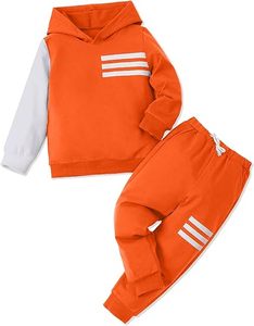 Ensemble de survêtement pour enfants en coton imprimé délavé, respirant, doux et confortable, idéal pour le quotidien - Product Image 1