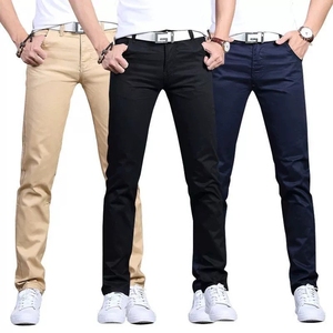 Pantalon Old Money en gros, personnalisable avec logo, haute qualité, pour homme, en sergé anti-plis, 100 % polyester, décontracté, poids moyen, avec cordon de serrage - Product Image 2