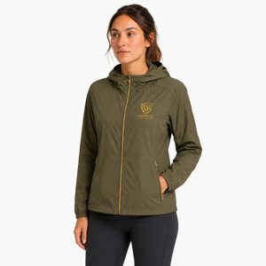 Hot Selling <b>Women</b> Windbreaker <b>Jacket</b> <b>Lightweight</b> Breathable Hooded Water Resistant Full Zip Outdoor Sports Travel Casual Wear - Product Image 4