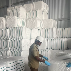 ผ้าฝ้ายฟอกขาวซึมซับสูง - Product Image 2