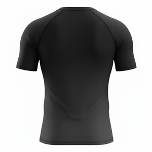 Camiseta de compresión duradera personalizada sublimada para hombre y mujer, para MMA, BJJ, Jiu Jitsu, entrenamiento sin gi, venta al por mayor, top de natación. - Product Image 2