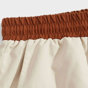 Pantalon cargo léger pour homme, 100 % coton lavé, respirant, taille ajustable, style streetwear décontracté - Product Image 3