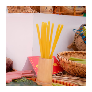 Pailles à boire en légumes naturels, écologiques, biodégradables, comestibles, pour jus, smoothies, café, restaurants, cafés et hôtels - Product Image 3