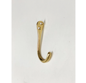 Solid Brass Hook Hanger 2 Pieces Different Size For Bed Room Living Room All Mounted Towel Clothes Rack - Product Image 3