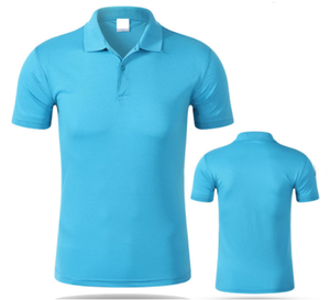 เสื้อเชิ้ตผู้ชายแบบลำลอง แขนสั้น มีกระเป๋า ผ้าฝ้ายถักคุณภาพสูง 100% ปักลาย พิมพ์ลาย กันยับ สั่งทำได้ - Product Image 1