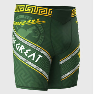 Shorts de grappling MMA UFC pour hommes, en polyester, respirants, légers, à séchage rapide, écologiques, avec sublimation, taille élastique, style streetwear - Product Image 3