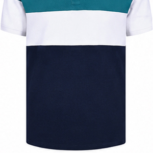 เสื้อกอล์ฟแขนสั้นผ้าฝ้ายผสมใยไผ่ ระบายอากาศได้ดี ลายเรียบ ปักโลโก้ตามสั่ง สวมใส่สบาย - Product Image 3