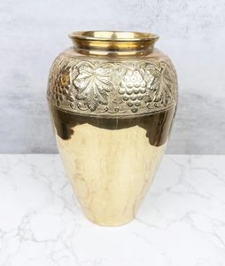 Maceta de Metal al por Mayor, Diseño Costero Hecho a Mano, Florero de Metal Resistente al Óxido, Dorado, Ecológico, de Alta Calidad para Pascua y Bodas - Product Image 1
