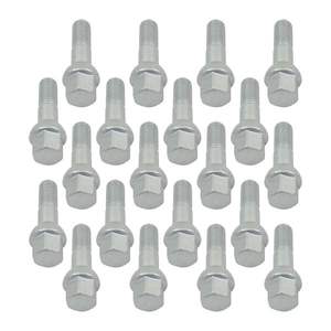 20 boulons de roue M12 x 1,5 compatibles avec les modèles Mercedes-Benz W202 W203 CL203 W124 W210 R170 R171 A1244000170 A2034010270 - Product Image 6