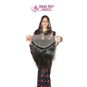 Producto de Cabello Humano 100% de Alta Calidad a Precio de Mayoreo, Frontal HD 13*6 Liso, Cabello Virgen Natural del Sur de la India - Product Image 6