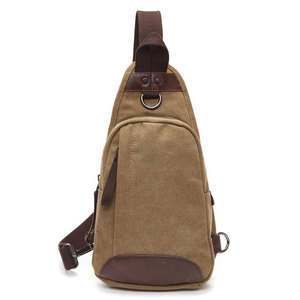 Sac à dos bandoulière en nylon, sac de jogging multi-poches, sac à bandoulière - Product Image 2