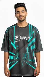 Camiseta Premium para Hombre, Talla Grande, Sublimada, Poliéster/Algodón, Transpirable, Ecológica, Corte Regular, Estilo Casual Urbano - Product Image 3