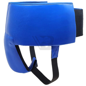 Protège-entrejambe en cuir de haute qualité pour la boxe professionnelle, vente en gros, conception de logo personnalisée OEM - Product Image 4