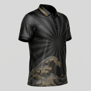 Mens Custom <b>Dart</b> Polo Shirt Lightweight Breathable Tournament Jersey Professional <b>Dart</b> Player Sportswear Uniform - Product Image 3