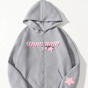 Nuestro exportador mayorista envía sudaderas con capucha 100% algodón para mujer, con estampado personalizado, hechas en Pakistán, para centros de venta minorista de moda. - Product Image 4