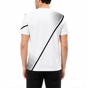 Camiseta de algodón lisa para hombre, color, talla y tela personalizables, disponible en fabricante de ropa OEM, camiseta de algodón premium para hombre - Product Image 2