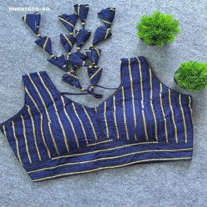 Colección de blusas de seda con lentejuelas y borlas, preformadas, con relleno, cierre trasero y borlas múltiples, para festivales, a precio de mayorista. - Product Image 1