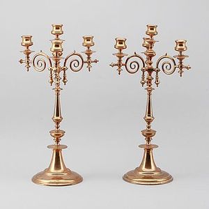Candelabro Clásico Vintage de Metal para Mesa de Comedor, Decoración Romántica para Cena a la Luz de las Velas - Product Image 6