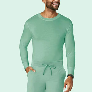 Sous-vêtements d'infirmier pour hommes, sous-vêtements de travail pour infirmiers, uniformes d'infirmier pour hôpital, haut de médecin avec plusieurs poches - Product Image 1